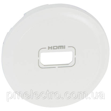 Лицьова панель розетки аудіо /відео (Hdmi), Білий, Legrand Céliane 068216, фото 1