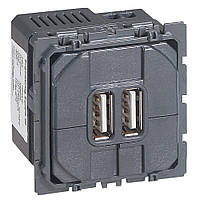 Механізм USB розетки Legrand Céliane 5В 2400 мA (067462)