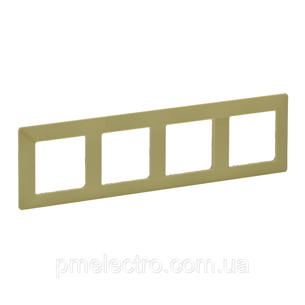 Рамка 4 поста Legrand Valena Life Лайм (754084)