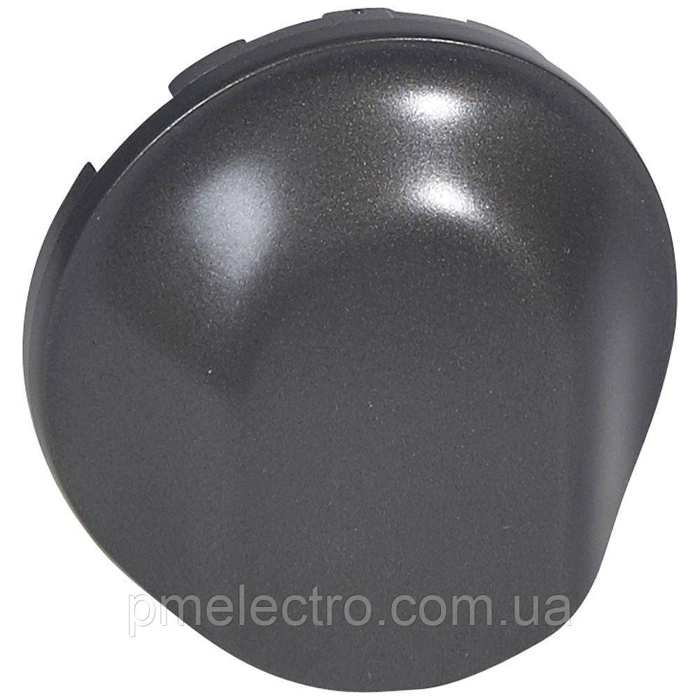 Лицьова панель кабельного виведення Legrand Céliane Графіт (067941)