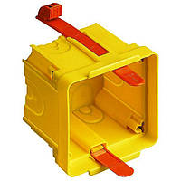 Монтажная коробка 2 модуля, Желтый, Legrand Bticino Axolute Eteris PB502W