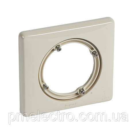 Рамка на 1 пост, IP 44, Слонова кістка, Legrand Céliane 069081, фото 1