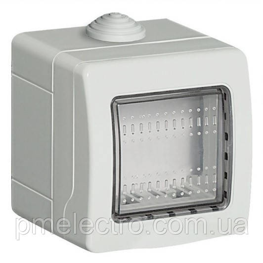 Монтажна коробка вологозахищена IP55, 2-модуля, Сірий, Legrand Bticino LivingLight 24502