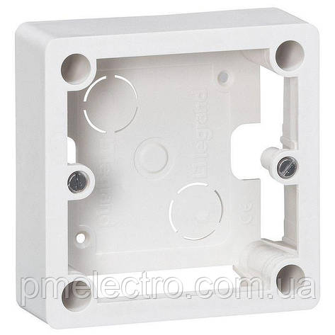 Коробка відкритого монтажу, IP55, 100 х100, Слонова кістка, Legrand Plexo 55849, фото 1