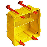 Монтажная коробка 8 модуля, Желтый, Legrand Bticino Axolute Eteris PB528W