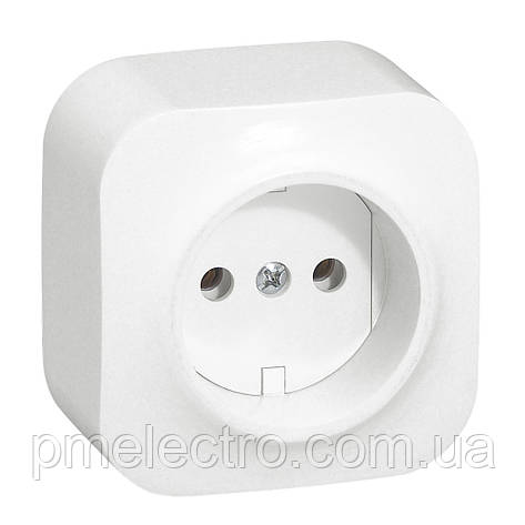 Розетка 2К. 16A, 250B, Білий, Legrand Forix 782410, фото 1