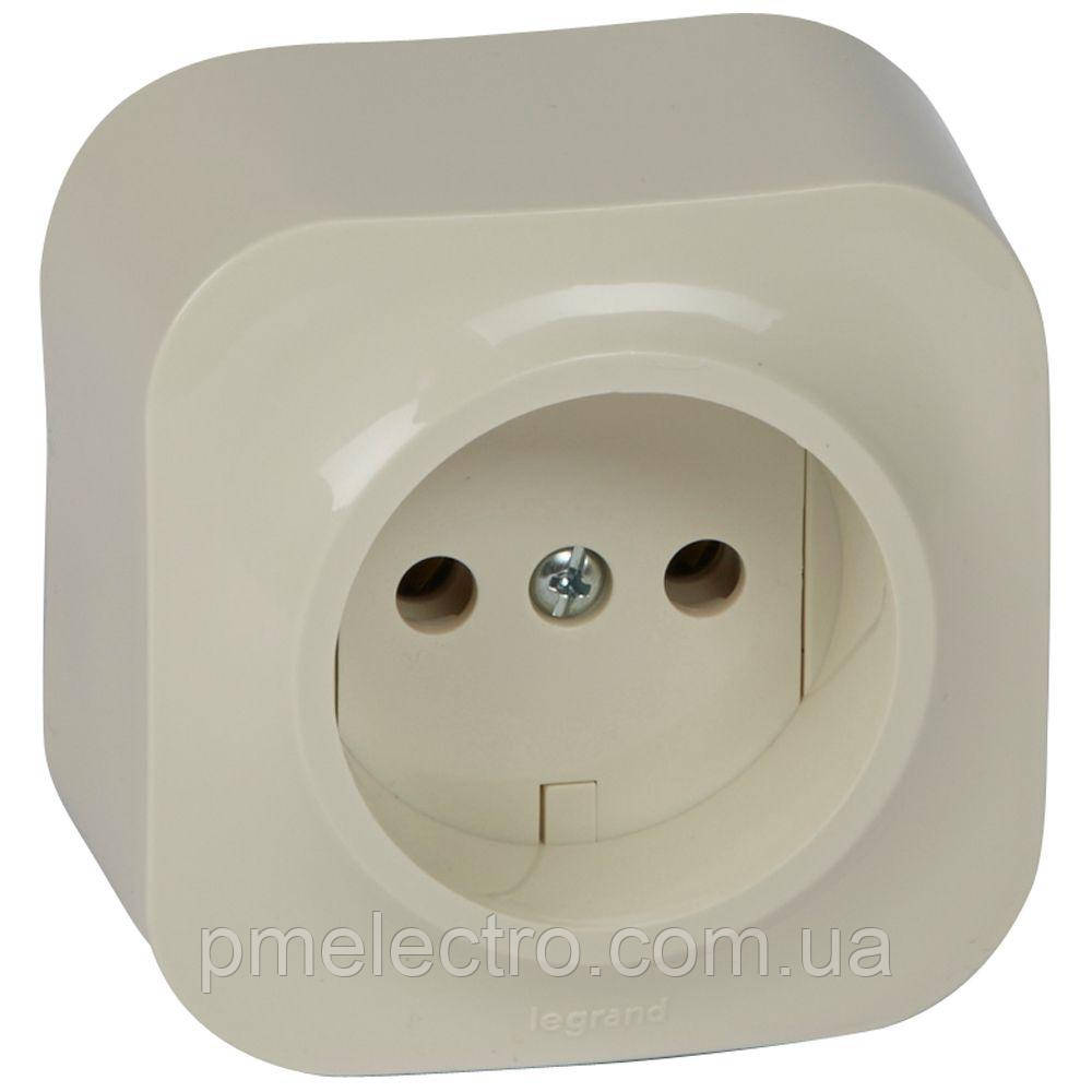 Розетка 2К+З 16A, 250B, Слонова кістка, Legrand Forix 782440
