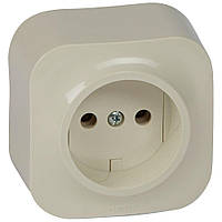 Розетка 2К+З 16A, 250B, Слонова кістка, Legrand Forix 782440