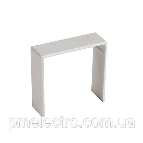 Накладка на стик профілю 40x40 мм, Білий, Legrand 638186, фото 1