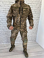 Осінній костюм Soft Shell 5.11 Піксель для військових, форма військова софтшел демісезонна