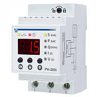 Реле напруги, 63 А, 230 В, NOVATEK ELECTRO, РН-260Т