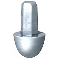 Наконечник стрижня заземлення, OMEX д. 20 мм, Сталь, OBO Bettermann, 3041204