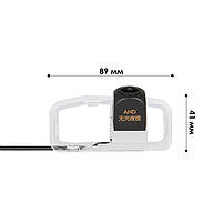 Автомобільна камера заднього огляду Lesko для Great Wall Voleex C30 2010-2014 (3237) паркувальна розмітка 7 шт., фото 3