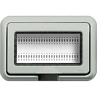 Влагозащитная крышка IP55, 4-модуля, Серый, Legrand Bticino LivingLight, IDROBOX 24604