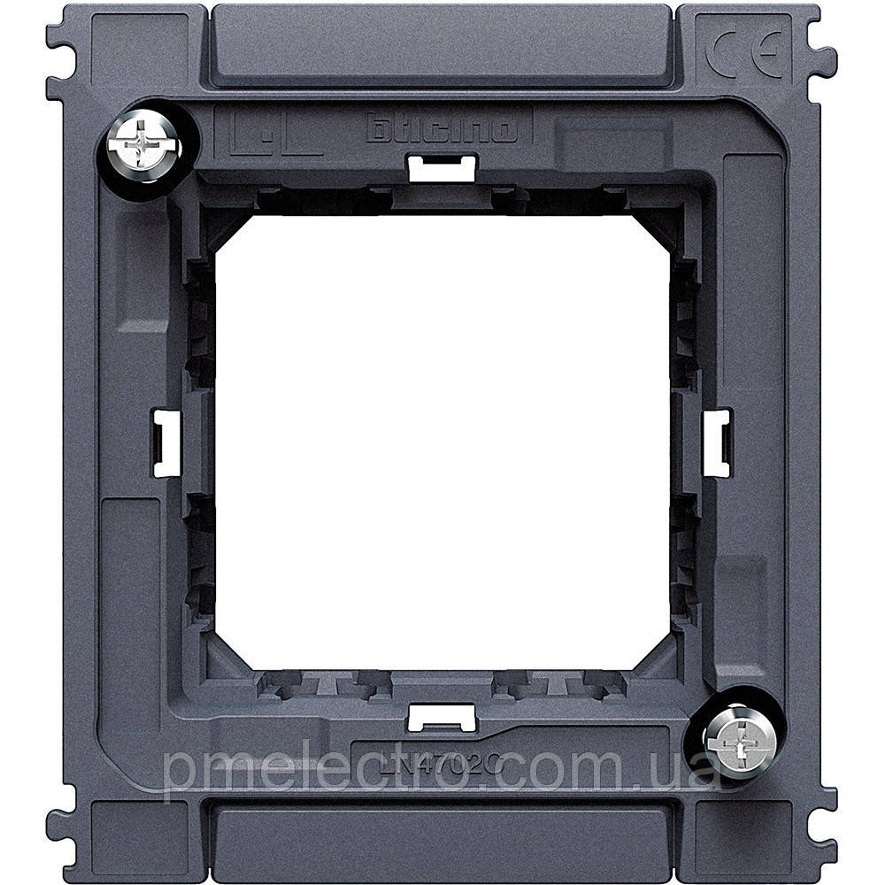 Суппорт, монтаж на гвинтах, 2 модулі, Legrand Bticino LivingLight AIR, LN4702C