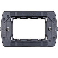 Суппорт, монтаж на гвинтах, 3 модулі, Legrand Bticino LivingLight AIR, LN4703C