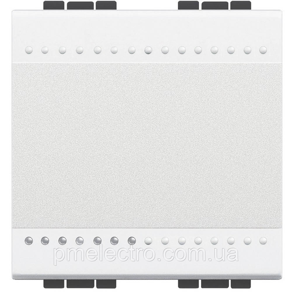 Перемикач проміжний, 2 модулі, Білий, Legrand Bticino LivingLight, N4004M2N