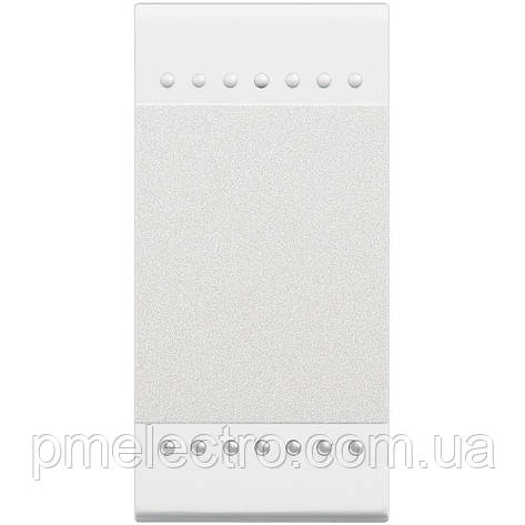 Перемикач на два напрями, 1 модуль, Білий, Legrand Bticino LivingLight, N4003N, фото 1