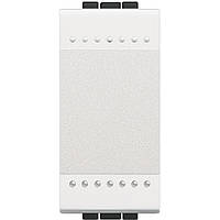 Выключатель с винтовыми клемами, 1 модуль, Белый, Legrand Bticino LivingLight, N4001N