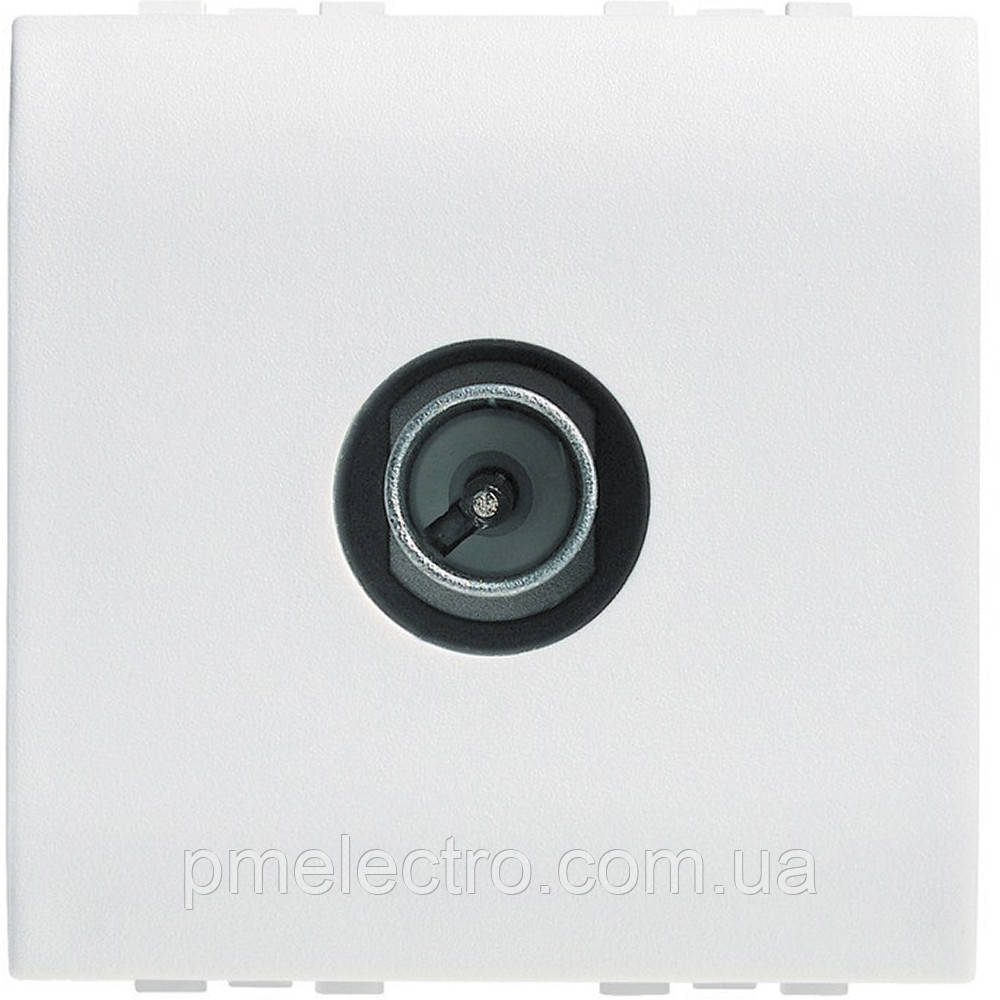 Розетка TV віконна, 2 модулі, Білий, Legrand Bticino LivingLight, N4202D/2
