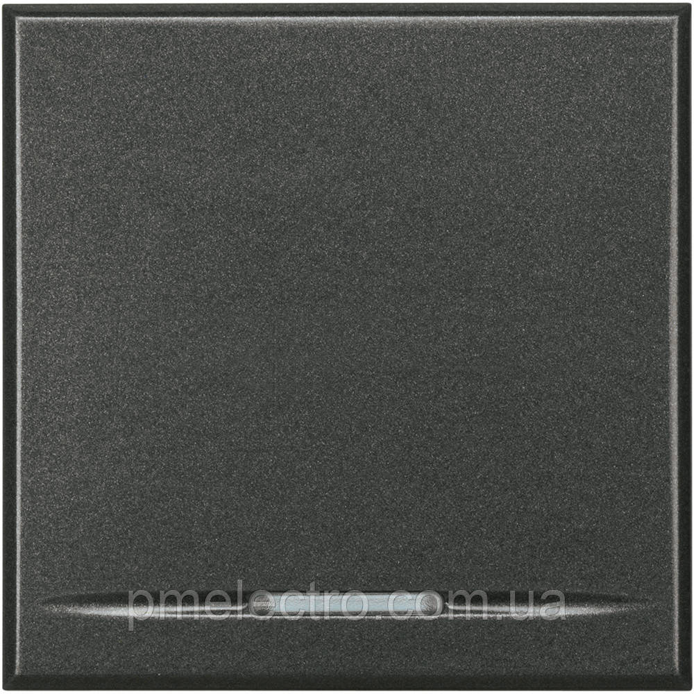 Перемикач на два напрями, 2 модулі, Антрацит, Legrand Bticino Axolute, HS4053/2