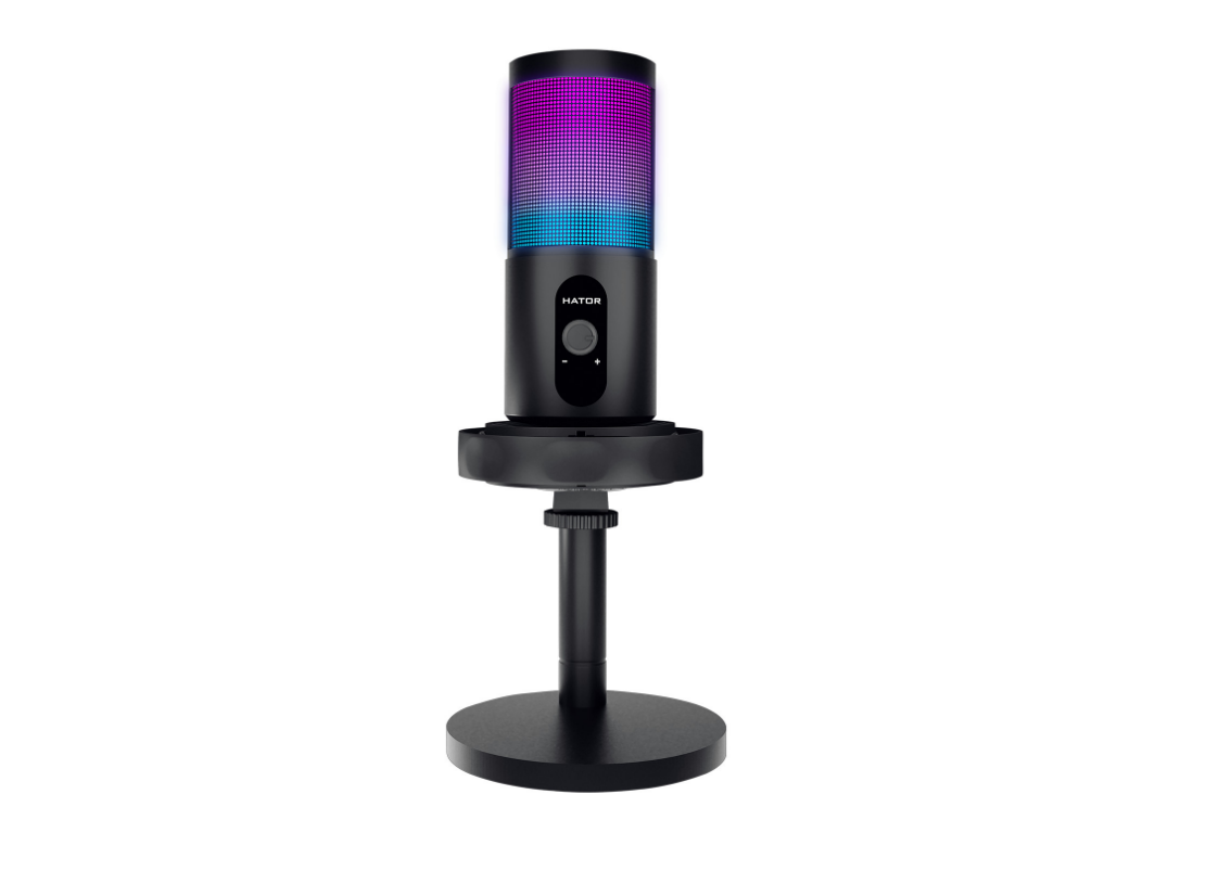 Мікрофон настільний HATOR Signify RGB (HTA-510) USB чорний новий