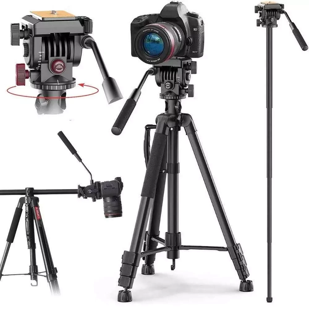 Штатив Ulanzi U-SELECT VT-02, вертикальна тринога 360° для камери, фототапарата 183 см, чорний