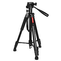 Професійний штатив KINGJOY VT-890H, вертикальна тринога 360° для камери, фотоапарата 181 см, чорний, фото 4