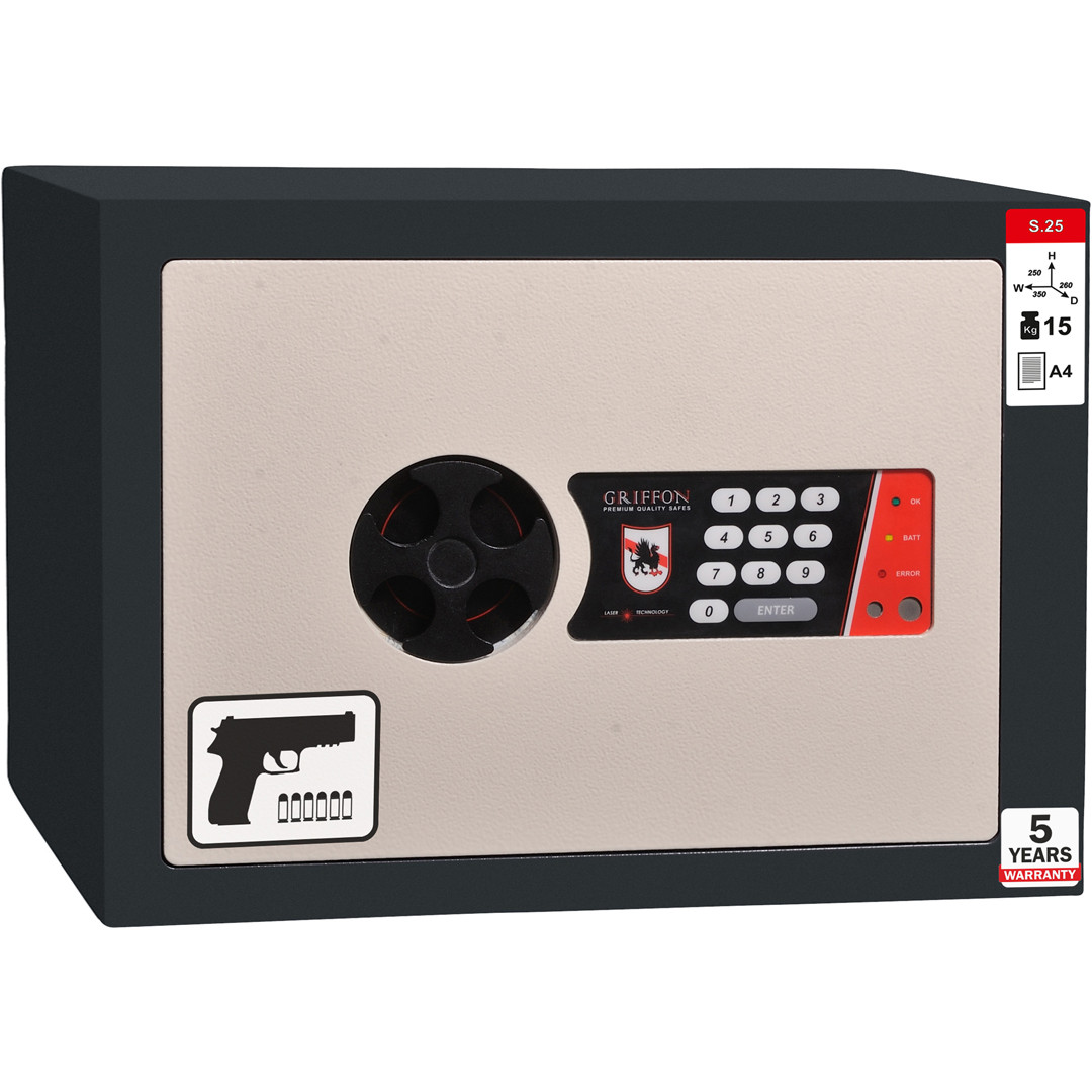 Пістолетний сейф GRIFFON S.25.EP