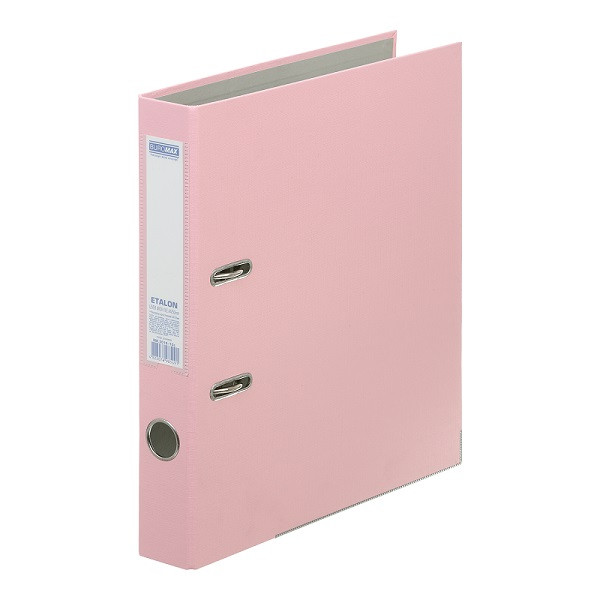 Сегрегатор А4 Buromax Etalon Pastel 50мм односторонній збірний рожевий