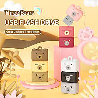 Флешка мультяшная .Usb flash 64  gb . мультик флешка 64 гб Резиновые флешки . Подарочные