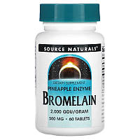 Бромелайн (Bromelain) 500 мг 60 таблеток