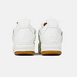 Баскетбольні кросівки Air Jordan 4 Levi's 'White Denim', фото 6