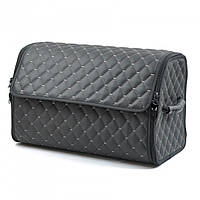 Саквояж-органайзер у багажник 500х340х250 мм сірий ромб