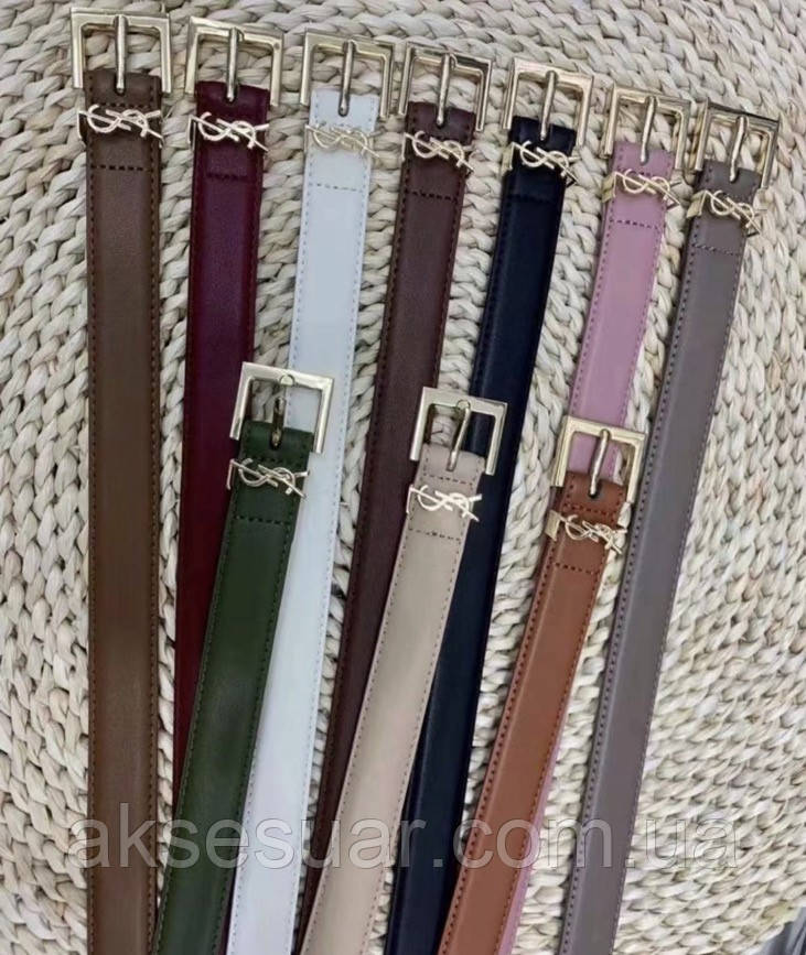 Ремінь із натуральної шкіри жіночий  пояс ., фото 1