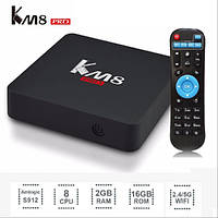 Медиаплеер KM8 Pro S912 Smart TV Box Android 2G / 16G