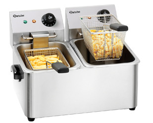 Фритюрниця 2х4 л SNACK II Bartscher A162412E