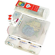 Алмазна мозаїка "Маяк із фізалісами" ©Анна Кулік Ідейка AMC7668 без підрамника 30х40 см, фото 2