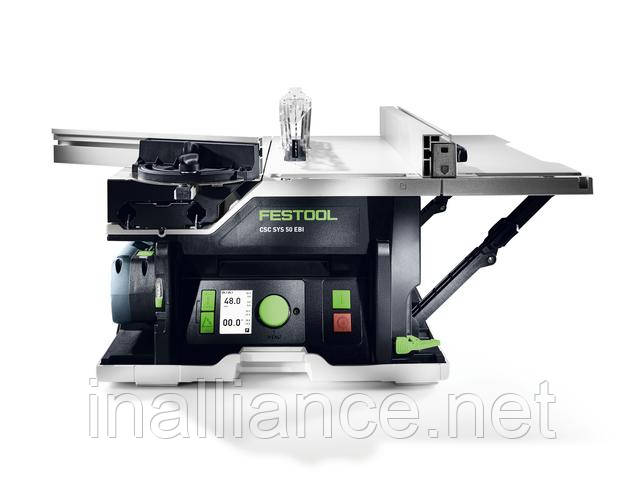 АКУМУЛЯТОРНА МОНТАЖНА ДИСКОВА ПИЛКА CSC SYS 50 EBI Festool