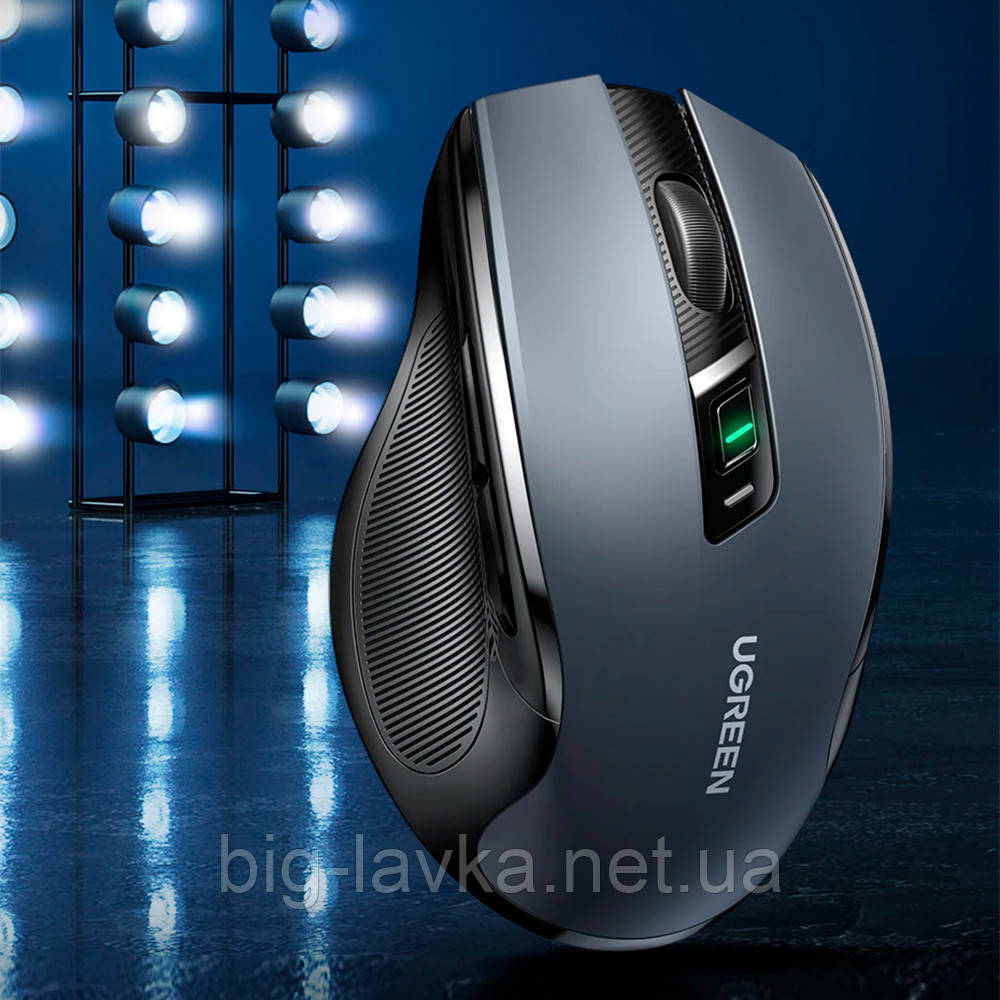 Бездротова миша UGREEN 2,4G (4000 DPI) Чорний