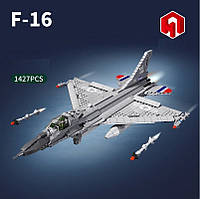 Конструктор модель истребитель F-16 1427 деталей 49 х 34 х 7,4 см