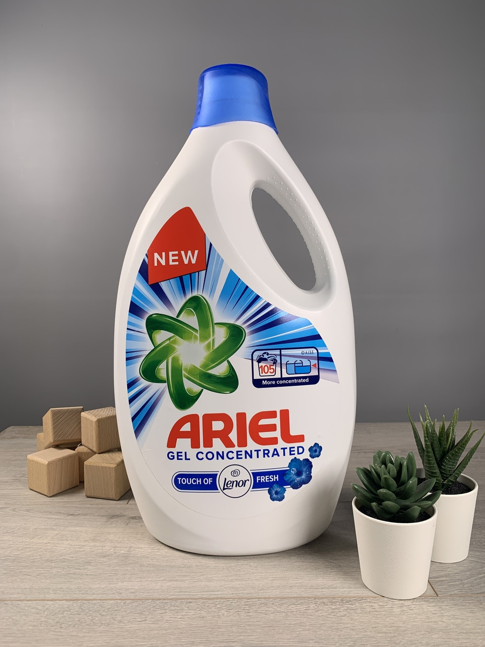 Гель для Прання ARIEL GEL CONCENTRATED TOUCH OF + 5,775L — в Категории ...