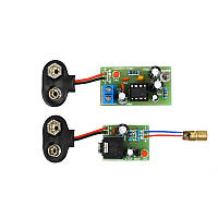 Электронный конструктор, набор для пайки Комплект лазерной беспроводной передачи звука
