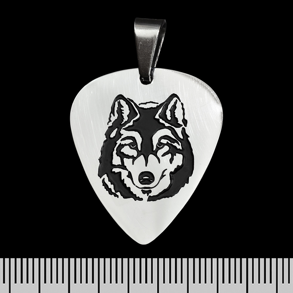 Кулон (ptsb-194) Вовк, медіатор, фото 1