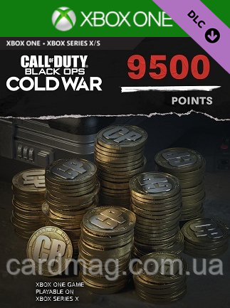 Call of Duty: Black Ops Cold War Points (Xbox One) 9500 CP - Xbox Live Key - GLOBAL, фото 1