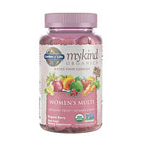 Витамины и минералы Garden of Life MyKind Organics Women's Multi, 120 желеек Ягоды