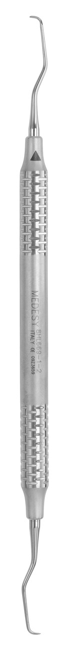 Кюрета Gracey (Грейси) моноспецифическая короткого типа полая ручка диаметром 8 мм, Medesy 669/5-6.HL8 - фото 3 - id-p346047177