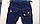 Штани для хлопчика джинсового типу (синій), фото 7