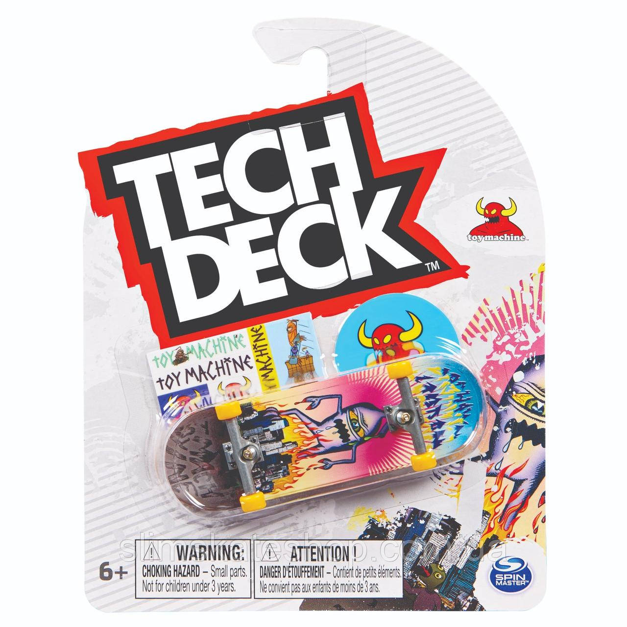 Фінгерборд Tech Deck Toy Machine Skateboards Burning City 32 мм