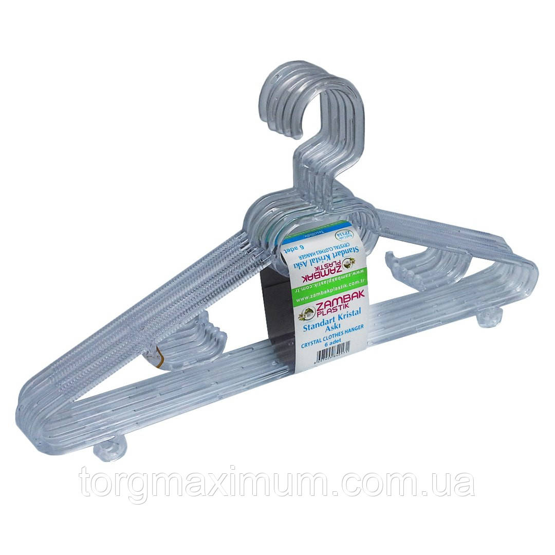 Плічка пластикові 6 ( шт.) "Zambak", фото 1